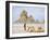 Tufa Towers at Lac Abhe, Afar Triangle, Djibouti-Tony Waltham-Framed Photographic Print