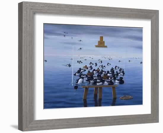 Tufted Ducks-Harro Maass-Framed Giclee Print