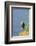 Tufted puffinon a cliff on Round Island, Alaska.-Martin Zwick-Framed Photographic Print