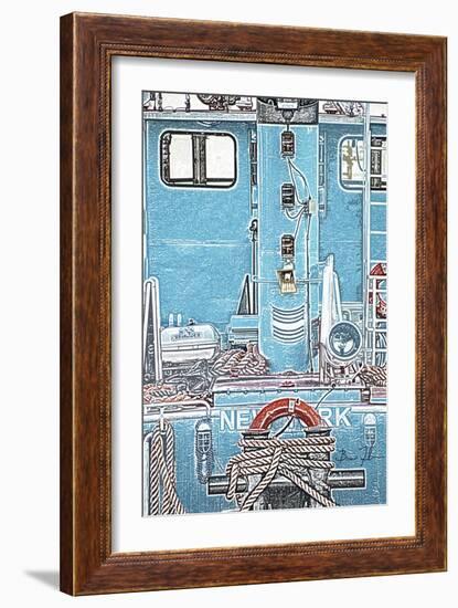 Tug Boat-5fishcreative-Framed Giclee Print