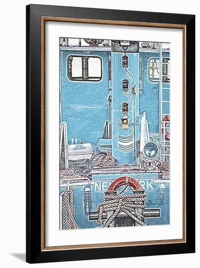 Tug Boat-5fishcreative-Framed Giclee Print