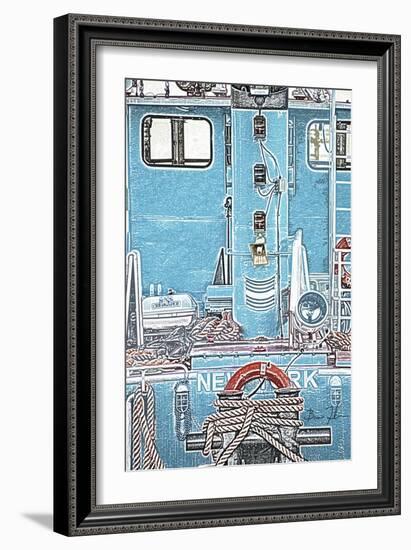 Tug Boat-5fishcreative-Framed Giclee Print