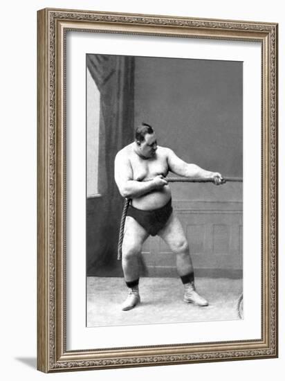 Tug of War Flex-null-Framed Art Print