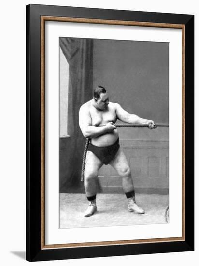 Tug of War Flex-null-Framed Premium Giclee Print