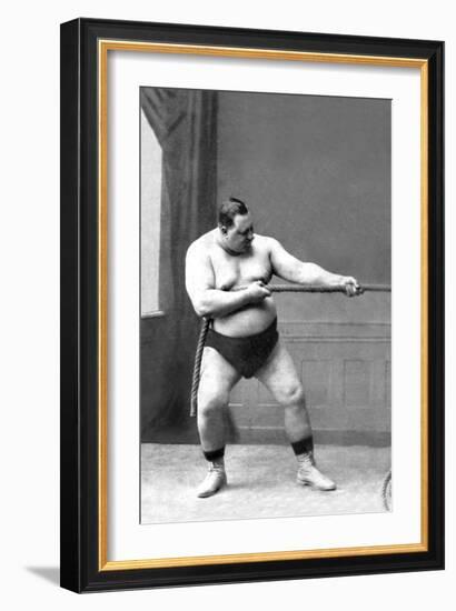 Tug of War Flex-null-Framed Premium Giclee Print