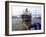 Tugboat and Freighter in Harbour, Hamburg Seaport, Germany, Europe-Hans Peter Merten-Framed Photographic Print