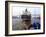 Tugboat and Freighter in Harbour, Hamburg Seaport, Germany, Europe-Hans Peter Merten-Framed Photographic Print