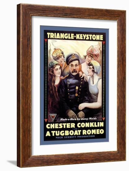 Tugboat Romeo-null-Framed Art Print