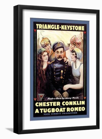 Tugboat Romeo-null-Framed Art Print