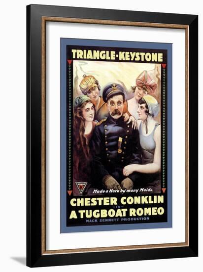 Tugboat Romeo-null-Framed Art Print