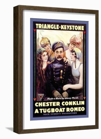 Tugboat Romeo-null-Framed Art Print