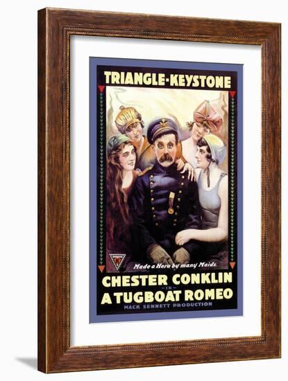 Tugboat Romeo-null-Framed Art Print