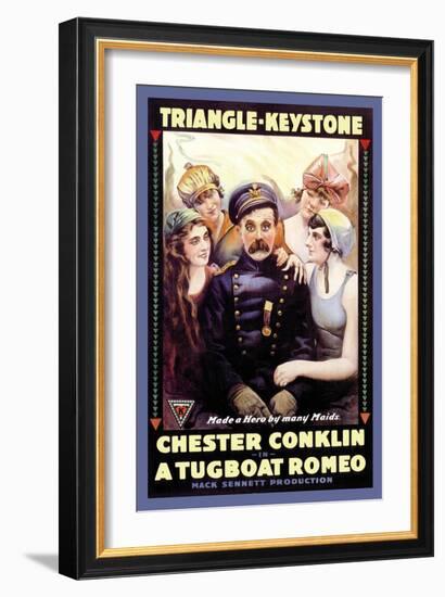 Tugboat Romeo-null-Framed Art Print