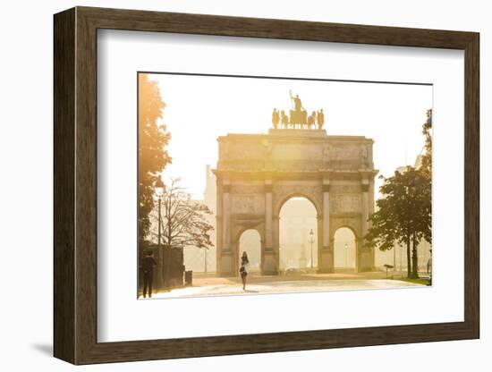 Tuileries Garden Arch, Tuileries Gardens, Paris, France-Peter Adams-Framed Photographic Print