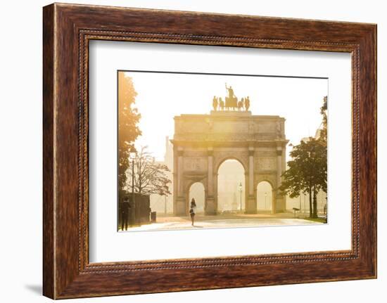 Tuileries Garden Arch, Tuileries Gardens, Paris, France-Peter Adams-Framed Photographic Print