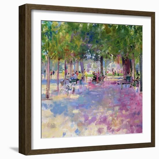 Tuileries, Paris-Peter Graham-Framed Giclee Print