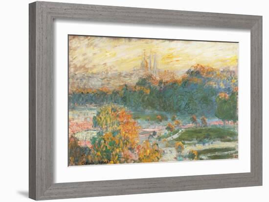 Tuileries-Claude Monet-Framed Art Print