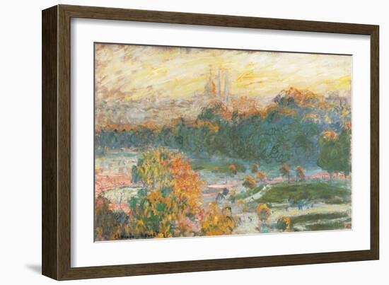 Tuileries-Claude Monet-Framed Art Print