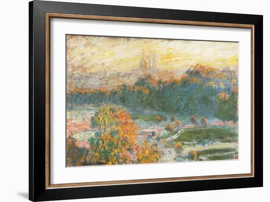 Tuileries-Claude Monet-Framed Art Print