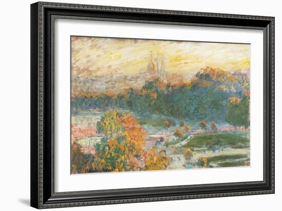 Tuileries-Claude Monet-Framed Art Print