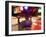 Tuk Tuk or Auto Rickshaw at Night, Bangkok, Thailand-Peter Adams-Framed Photographic Print