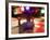 Tuk Tuk or Auto Rickshaw at Night, Bangkok, Thailand-Peter Adams-Framed Photographic Print