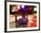 Tuk Tuk or Auto Rickshaw at Night, Bangkok, Thailand-Peter Adams-Framed Photographic Print