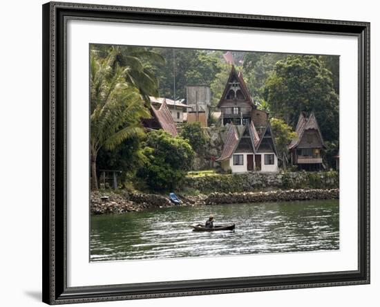 Tuk Tuk, Samosir Island, Lake Toba, Sumatra, Indonesia, Southeast Asia, Asia-Rolf Richardson-Framed Photographic Print