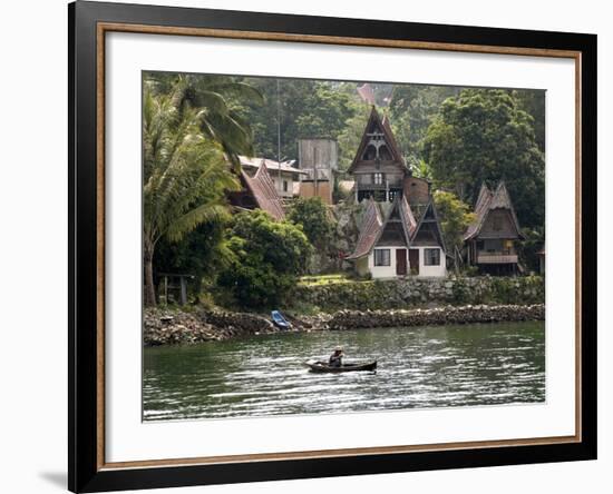 Tuk Tuk, Samosir Island, Lake Toba, Sumatra, Indonesia, Southeast Asia, Asia-Rolf Richardson-Framed Photographic Print