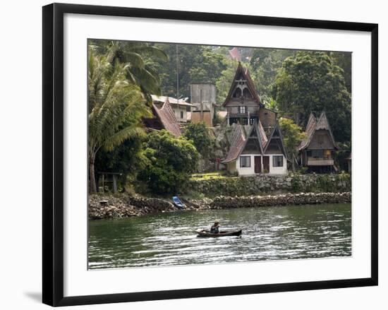 Tuk Tuk, Samosir Island, Lake Toba, Sumatra, Indonesia, Southeast Asia, Asia-Rolf Richardson-Framed Photographic Print