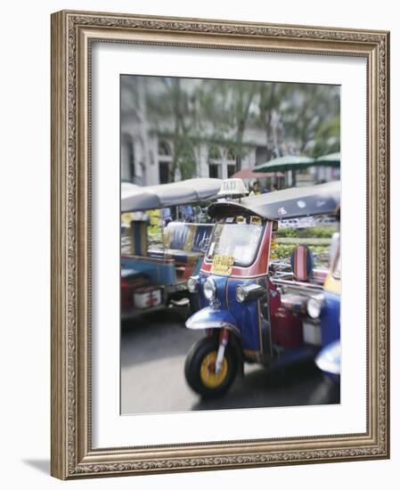 Tuk Tuks, Bangkok, Thailand, Southeast Asia-Angelo Cavalli-Framed Photographic Print