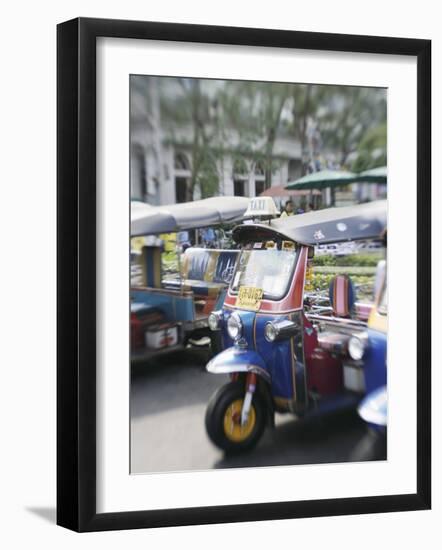 Tuk Tuks, Bangkok, Thailand, Southeast Asia-Angelo Cavalli-Framed Photographic Print