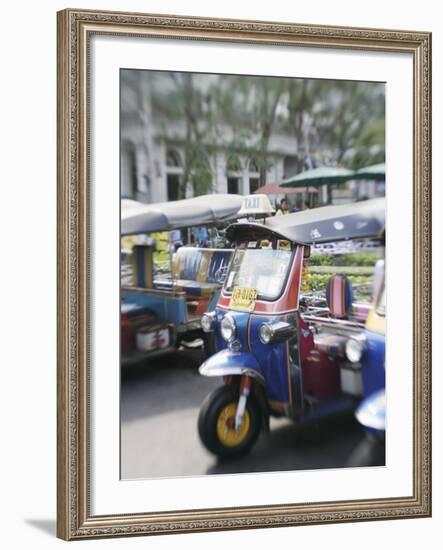 Tuk Tuks, Bangkok, Thailand, Southeast Asia-Angelo Cavalli-Framed Photographic Print