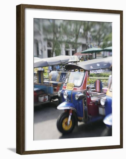 Tuk Tuks, Bangkok, Thailand, Southeast Asia-Angelo Cavalli-Framed Photographic Print