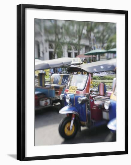 Tuk Tuks, Bangkok, Thailand, Southeast Asia-Angelo Cavalli-Framed Photographic Print