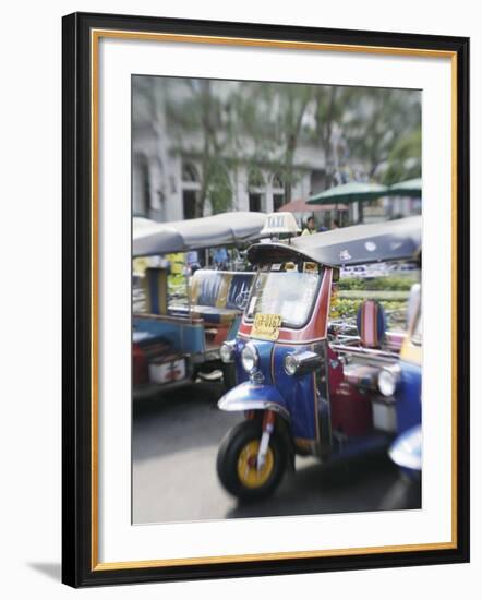 Tuk Tuks, Bangkok, Thailand, Southeast Asia-Angelo Cavalli-Framed Photographic Print