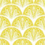 Seamless Pattern with Tropical Palm Leaves-tukkki-Art Print