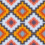 Bold Geometric Pattern in Art Deco Style-tukkki-Art Print