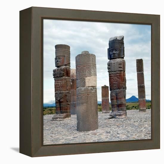 Tula: Toltec Monuments-null-Framed Premier Image Canvas