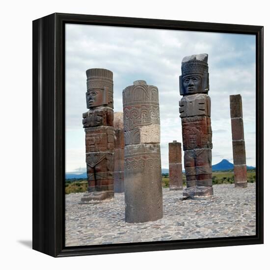 Tula: Toltec Monuments-null-Framed Premier Image Canvas