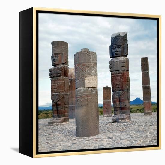 Tula: Toltec Monuments-null-Framed Premier Image Canvas
