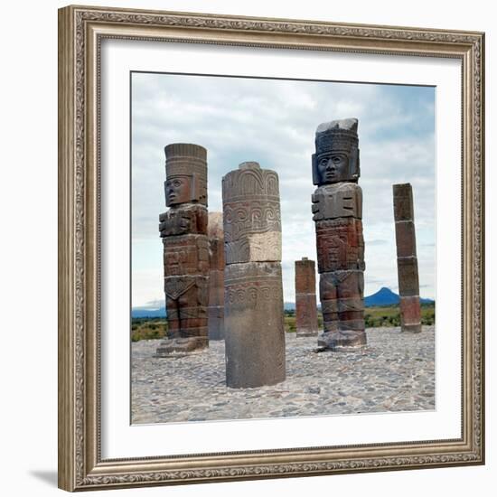 Tula: Toltec Monuments-null-Framed Giclee Print