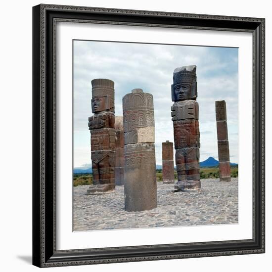 Tula: Toltec Monuments-null-Framed Giclee Print