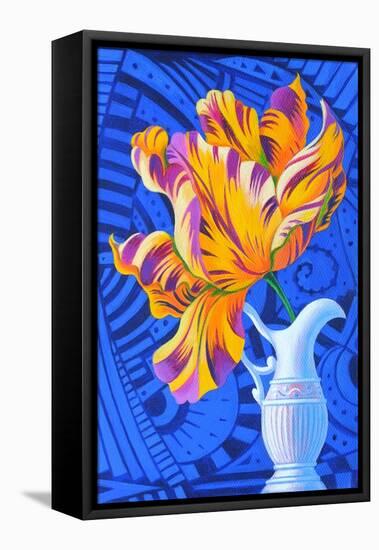 Tulip, 2014-Jane Tattersfield-Framed Premier Image Canvas