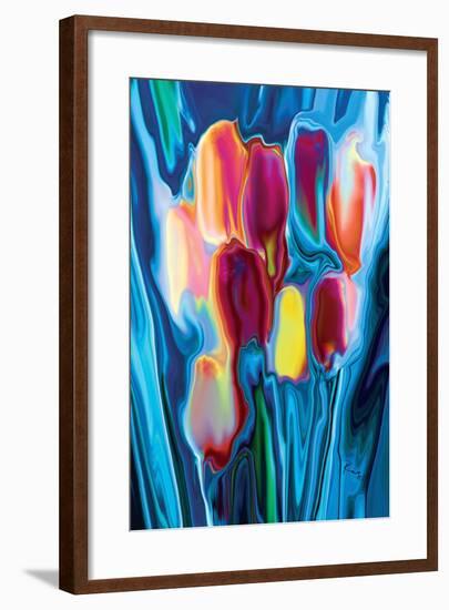 Tulip 2-Rabi Khan-Framed Art Print