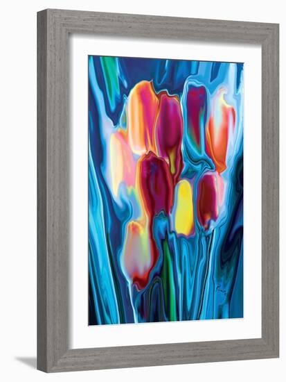 Tulip 2-Rabi Khan-Framed Art Print