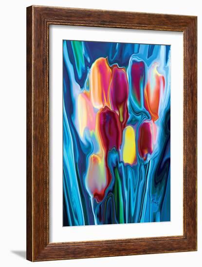 Tulip 2-Rabi Khan-Framed Art Print