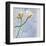 Tulip and Blue Tapestry II-Richard Sutton-Framed Art Print