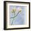 Tulip and Blue Tapestry II-Richard Sutton-Framed Art Print