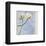 Tulip and Blue Tapestry II-Richard Sutton-Framed Art Print